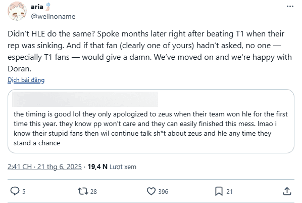 T1 fans and HLE fans continue to argue fiercely.