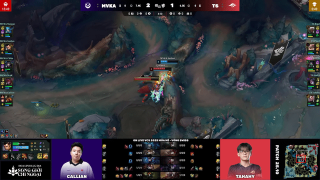 Chika had all the skills and spells but only cleared minions instead of supporting his jungler when under attack by the opponent.