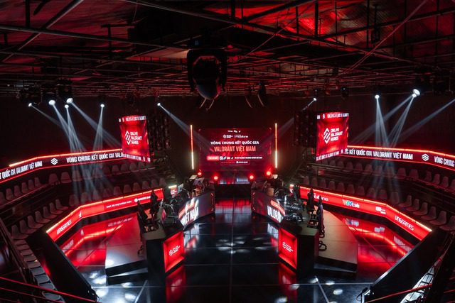 Overview of the first LAN stage of the ON Live VALORANT Series.