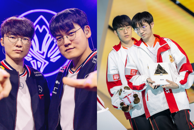 Highly anticipated match between T1 and AL at EWC 2025 Semifinals.