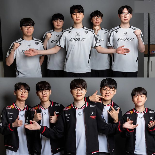 The highly anticipated showdown is seen as an 'early final' between T1 - Gen.G.