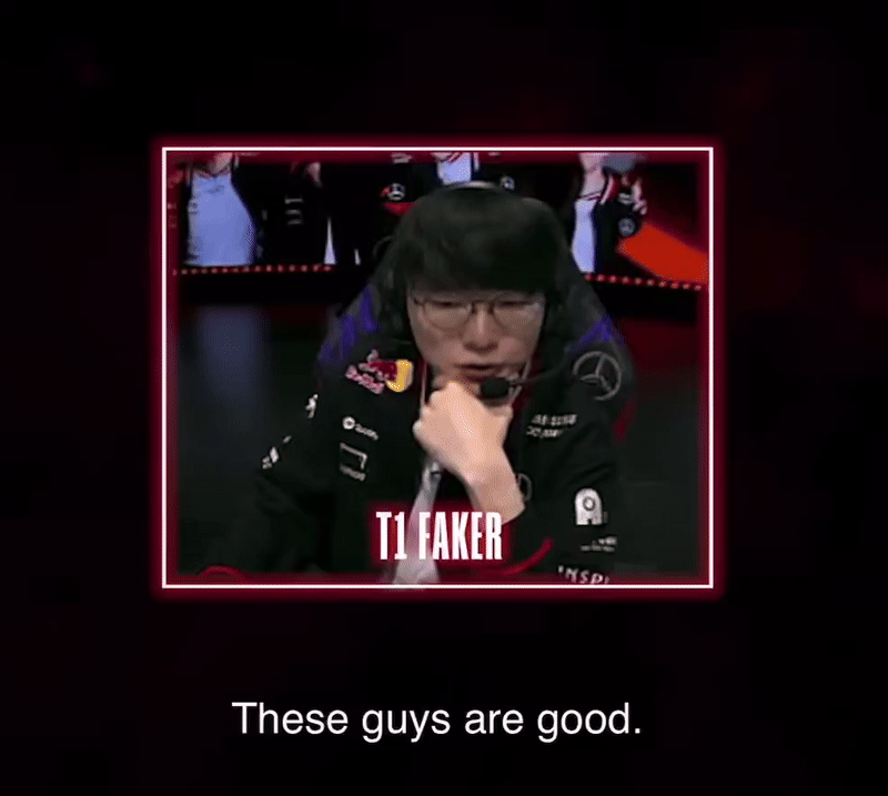 He believes his young opponent plays very well, especially in the laning phase.
