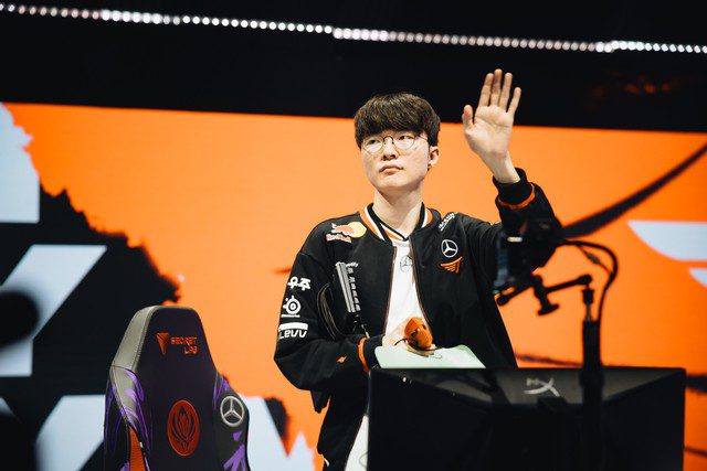 Faker performed well against AL.