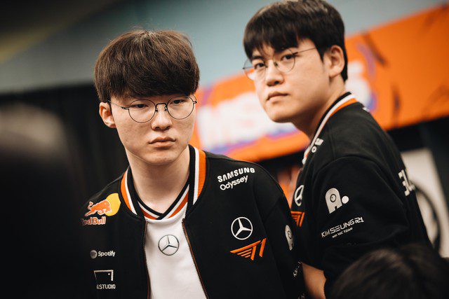 Faker had a match that wasn't truly 'max ping'.