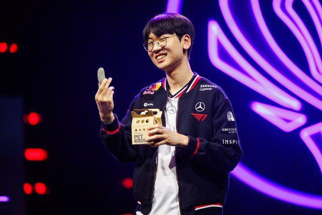 The match against KT was when Doran was solo-killed by the Rock Man.