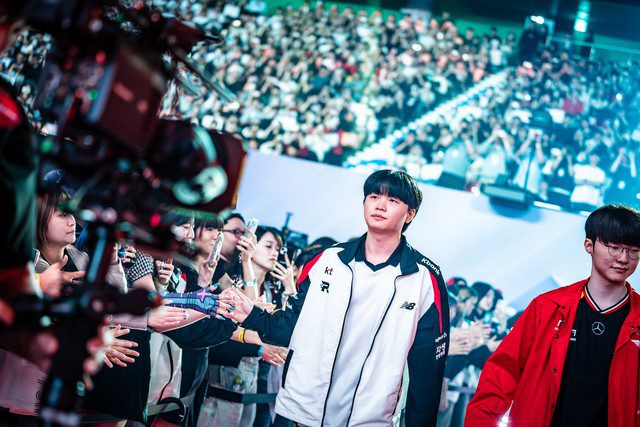KT is being mentioned after T1's impressive matches.