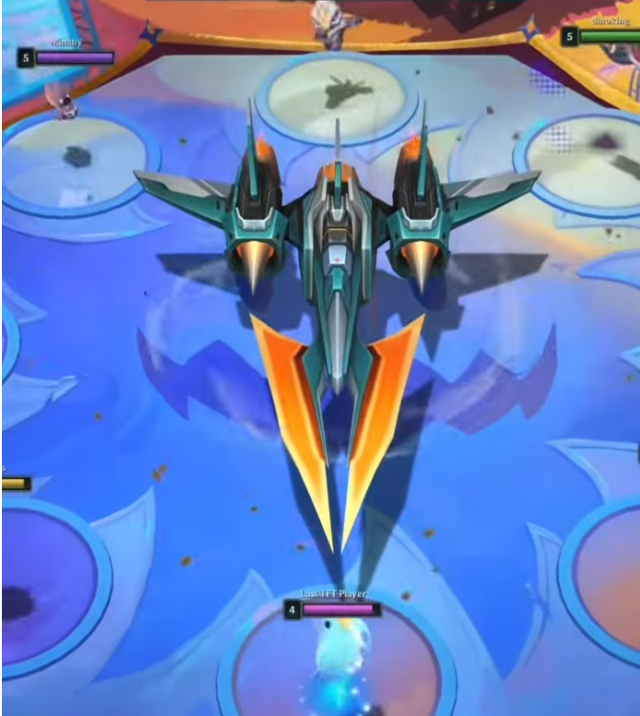 Image of the Super Warship from the Warship trait in season 15.