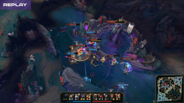 Zeus Teleporting in the front area.