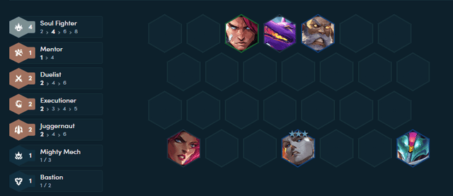 Mid game stage.