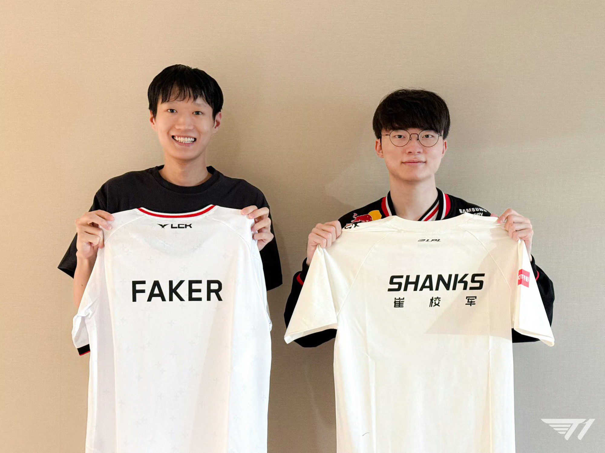 Shanks has affirmed himself as a Faker fan