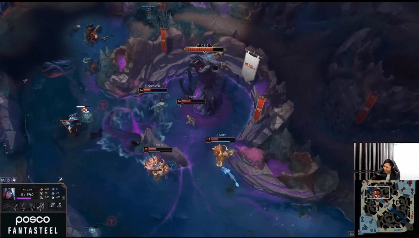 Anyone who follows League of Legends knows commentator Van Tung is a dedicated T1 fan