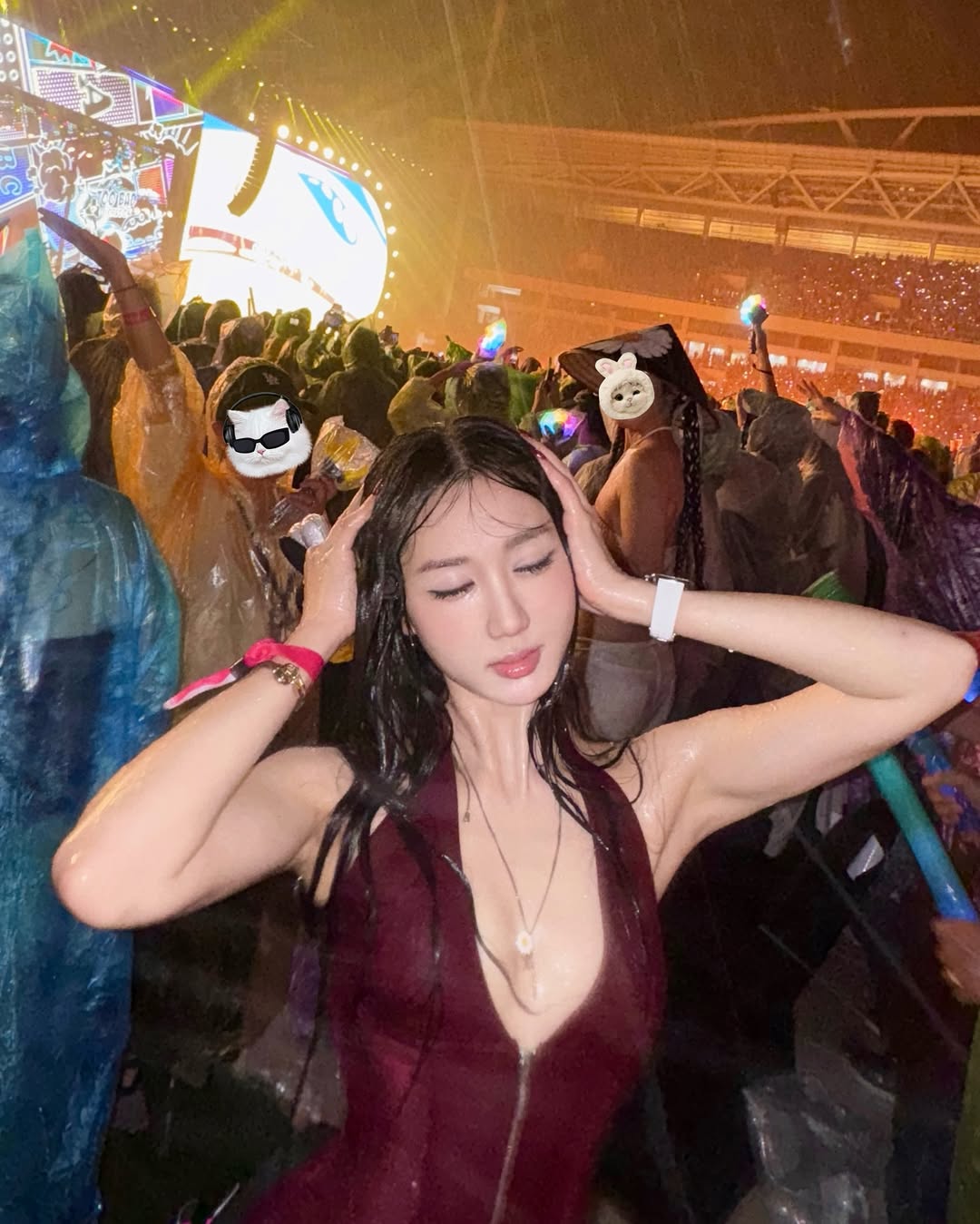 She often appears at major events in various roles