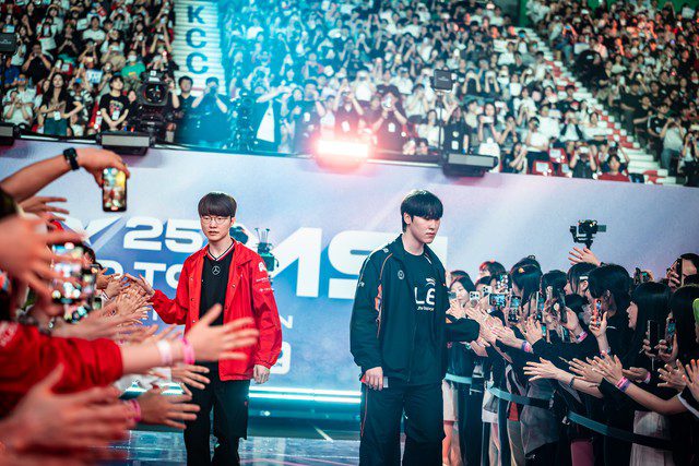 The upcoming match will be the first time T1 faces HLE after the devastating defeat of the 'Orange House' in the Road to MSI.