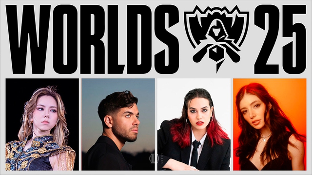 4 singers will perform at Worlds 2025, with Deng Ziqi (far left) as the main vocalist