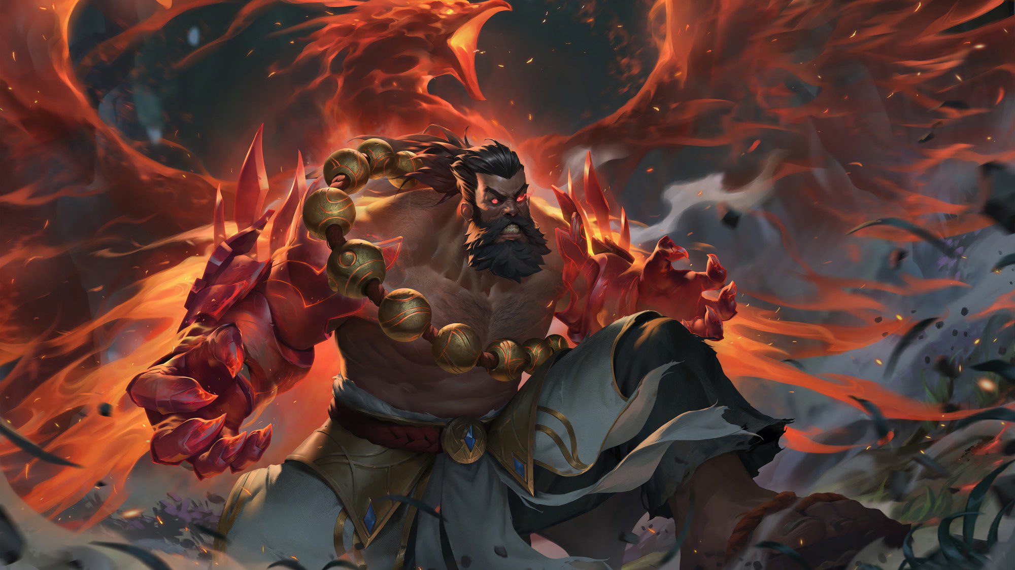 A solid defense, strong offense, while also buffing attack speed and healing capabilities.