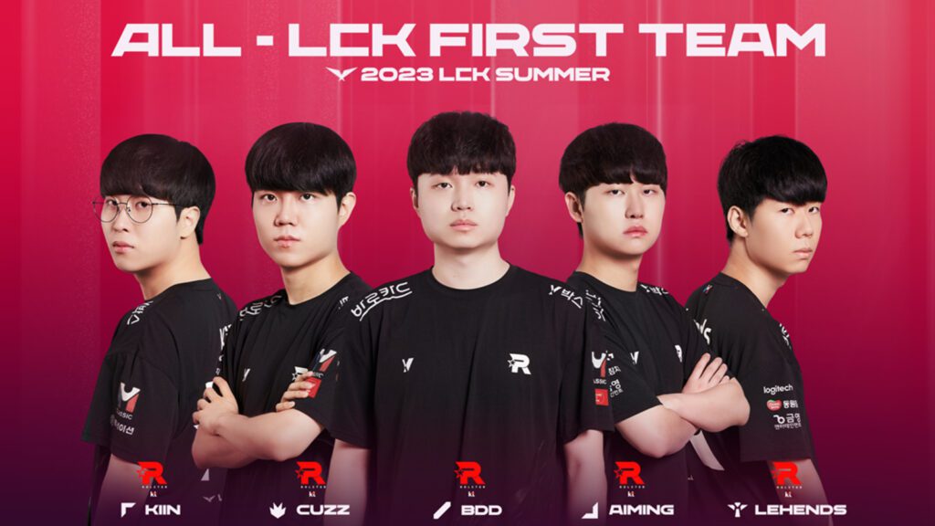 Both teams dominated the latter half of the LCK, had players in the LCK's top 1 lineup, chose their opponents, and lost in Round 2.