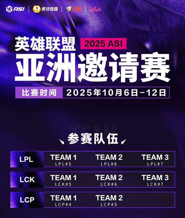A new tournament appears for Asian teams
