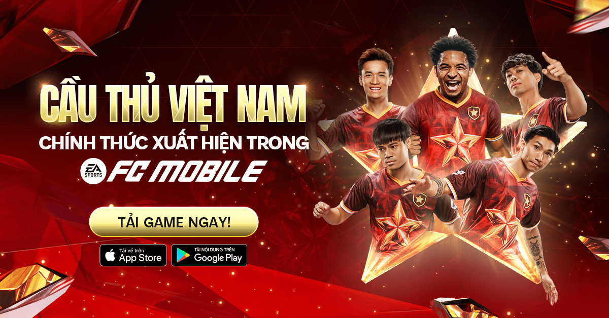 Vietnamese players officially gather at FC Mobile Vietnam.