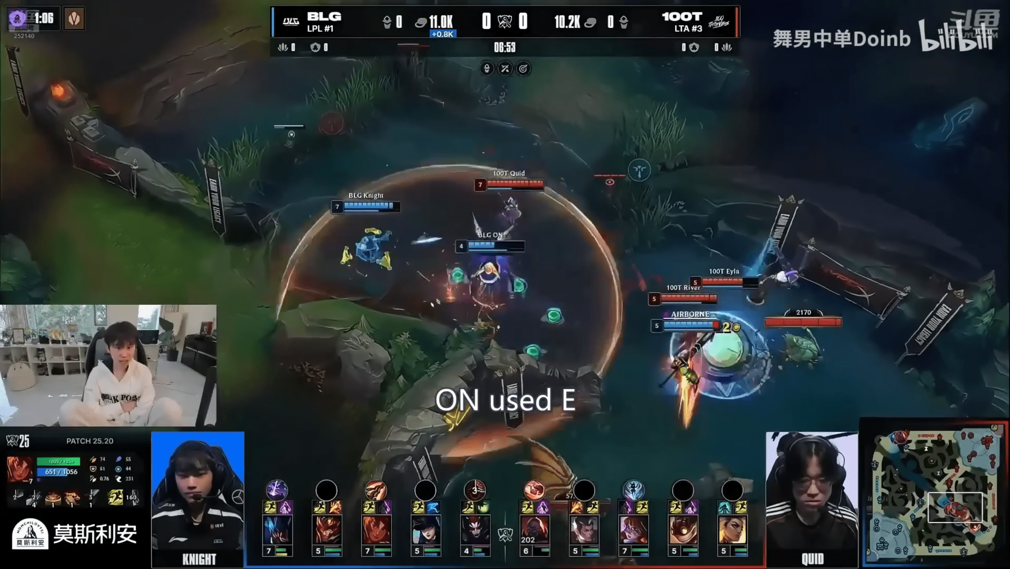 Doinb is very dissatisfied with BLG's journey at this year's Worlds and his predictions about LPL's future.