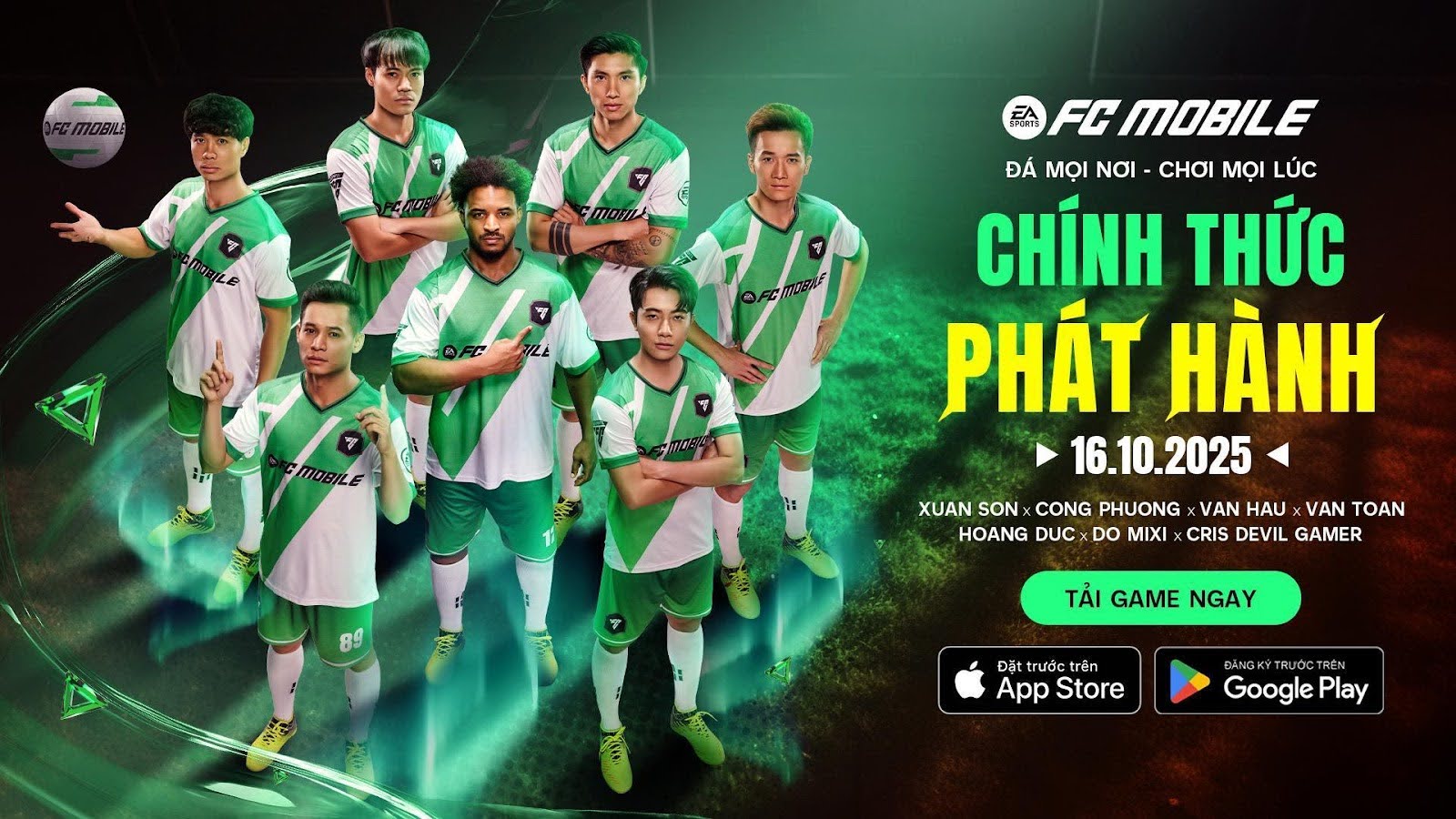 EA Sports FC Mobile Vietnam officially released on 16.10.2025.