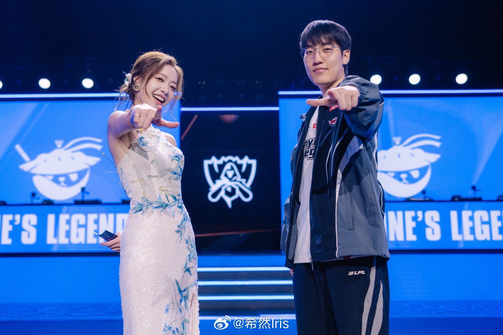 This year the female host is the main host
