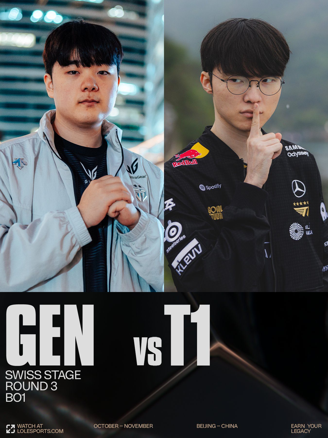 And the two teams will meet in Round 3 of the Swiss Stage.