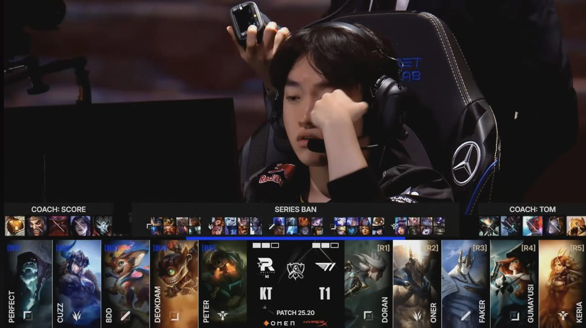 Gumayusi also used Miss Fortune in his final 'telecom clash' at the Worlds 2025 finals.