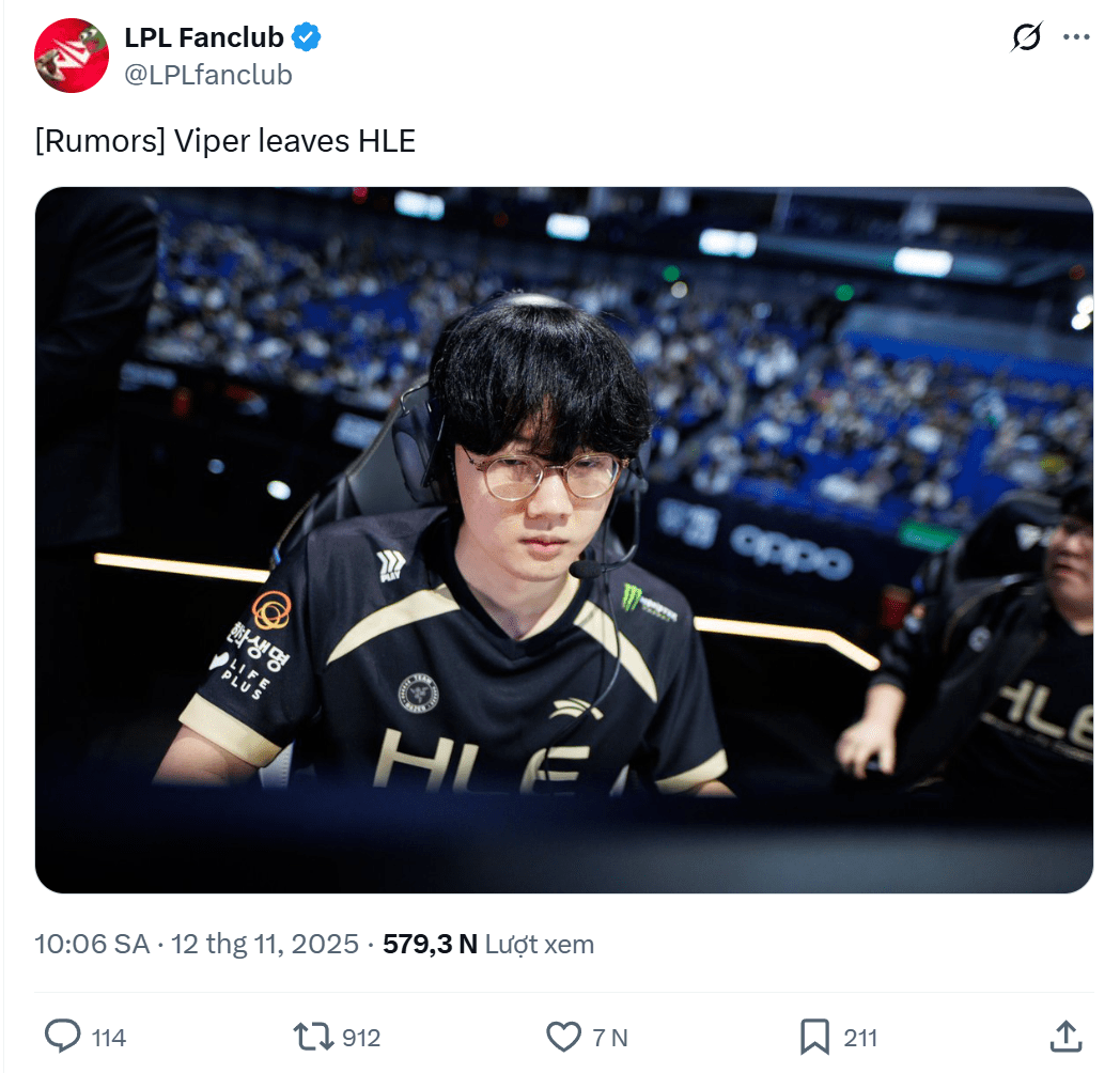Rumors suggest Viper may leave HLE.