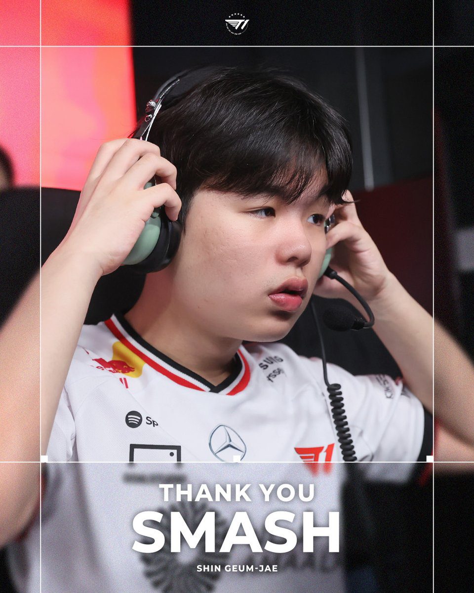 But now T1 also parts ways with Smash