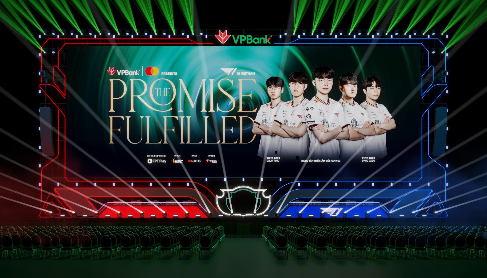 The entire T1 team comes to Vietnam and has their first fan meeting in Vietnam