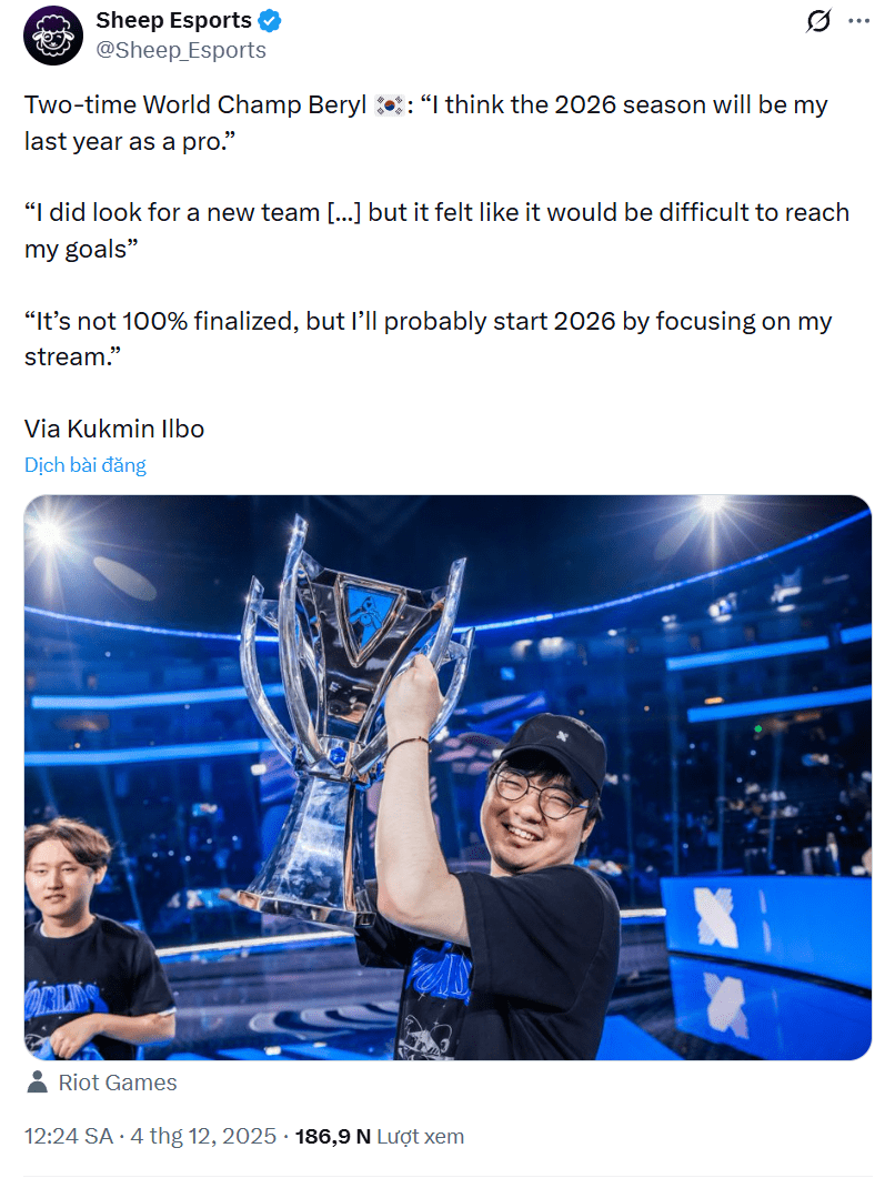 2026 will also be his last appearance before the audience as a professional player.