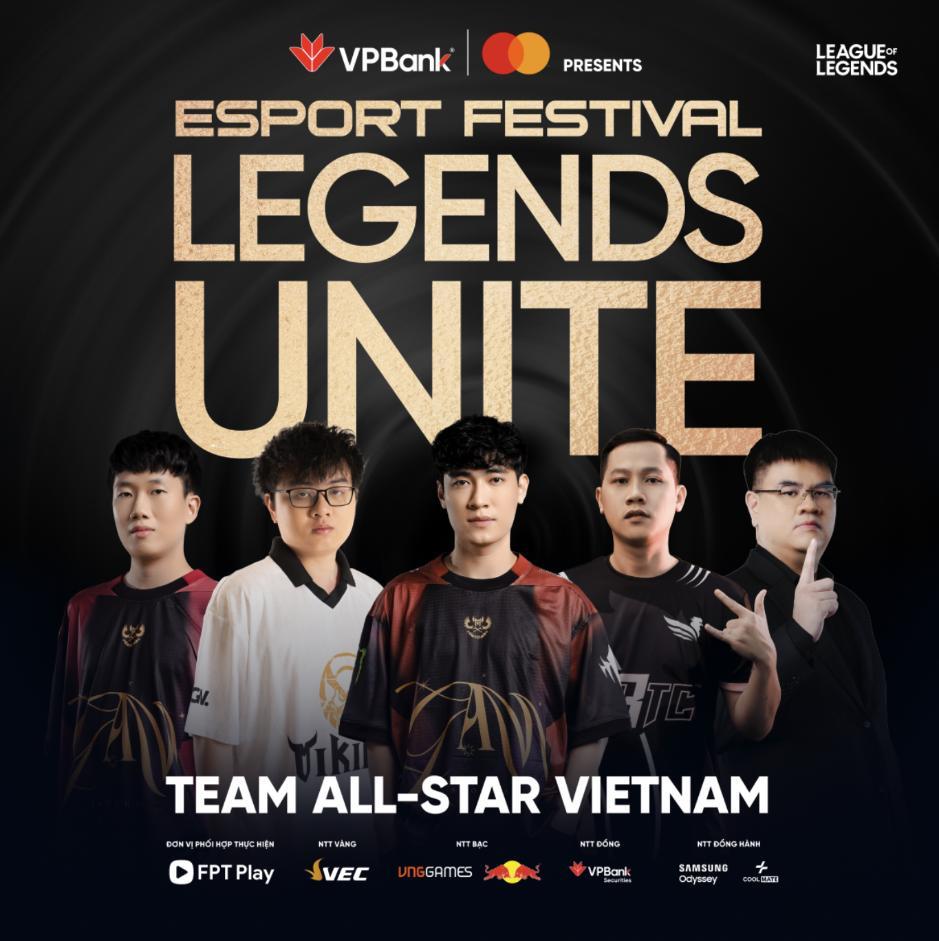 The dream team of All-Star Vietnam competing against T1.