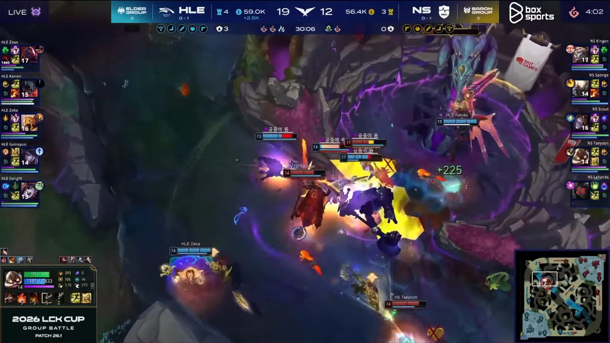 NS focused 2 of their strongest combos just to take down Gumayusi.