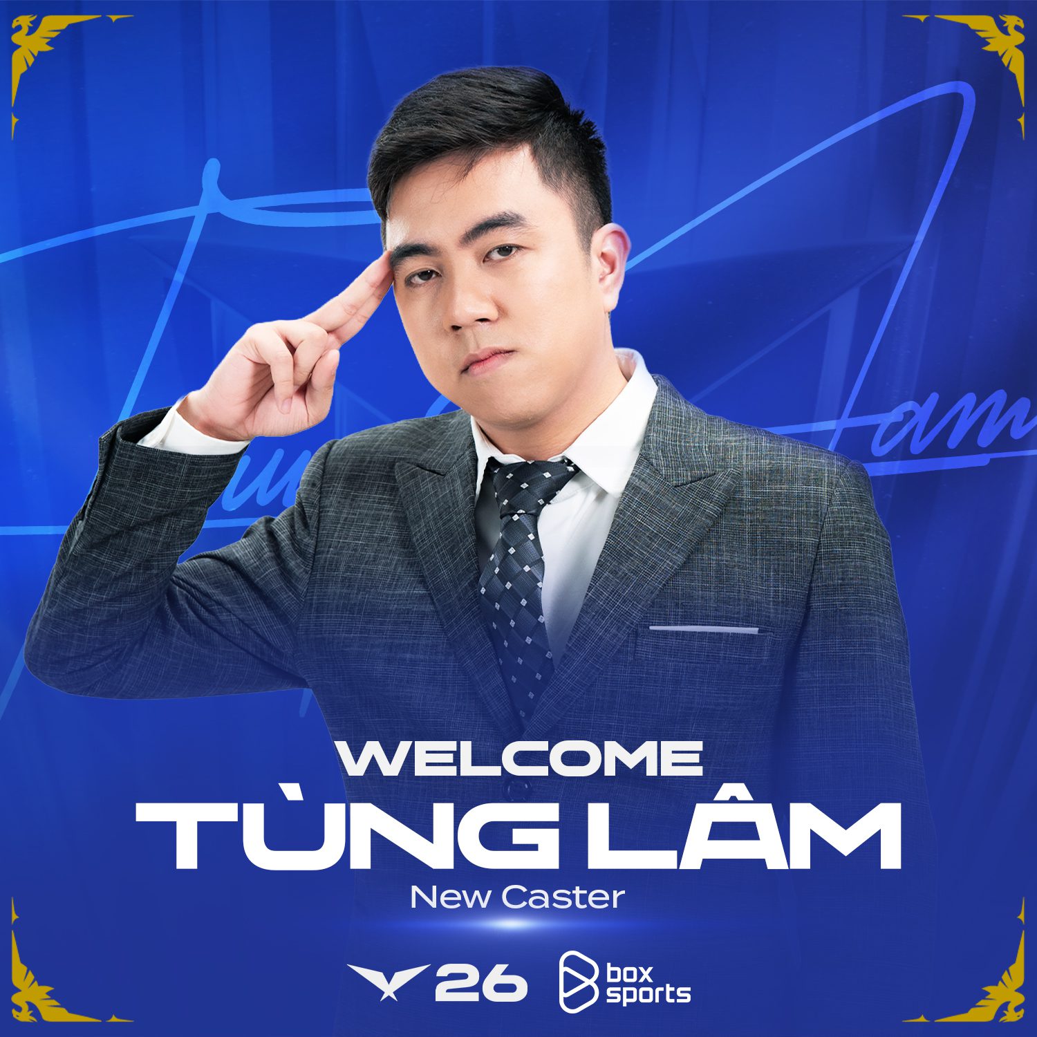 Commentator Tùng Lâm has been working more frequently at LCK this season.