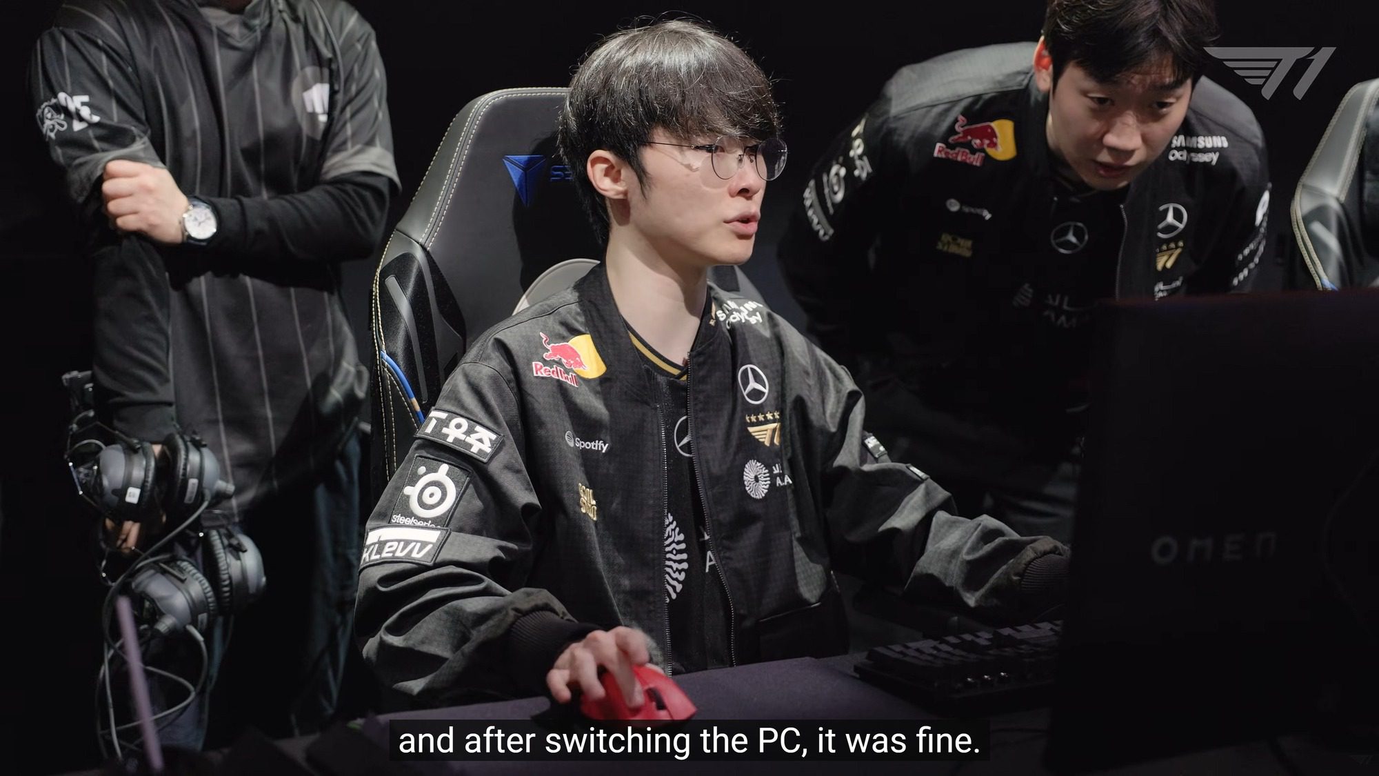 He suggested changing machines right after testing for the finals.