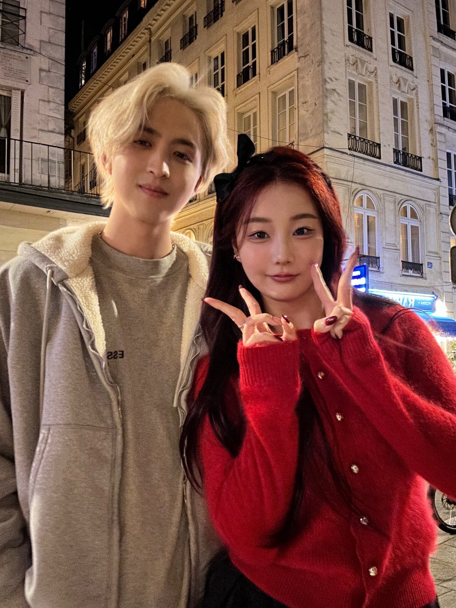 Caster Kitty reveals a photo with Hans Sama paired up on the first day of 2026.