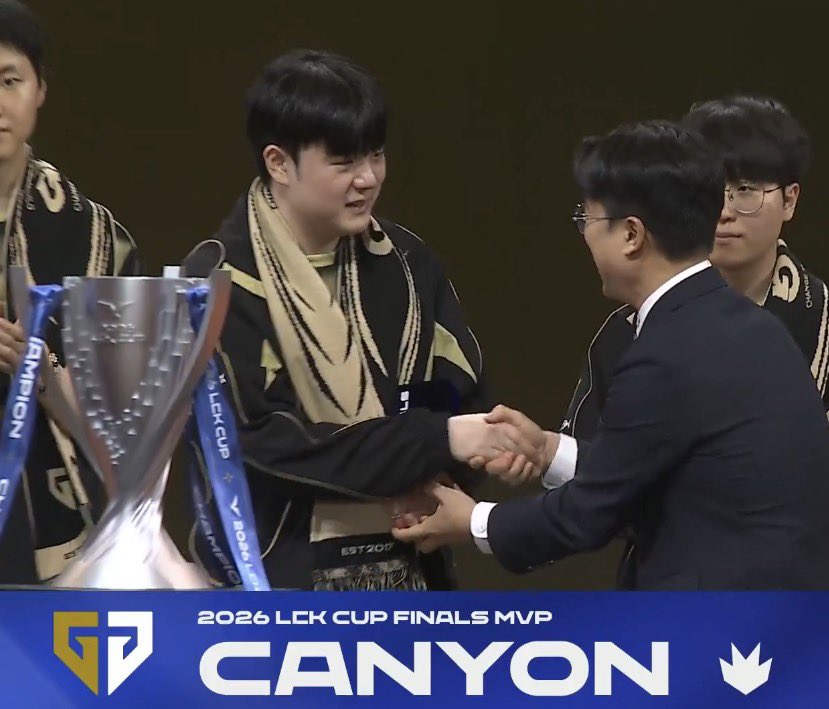 Canyon is FMVP but only received congratulations and recognition for the title.