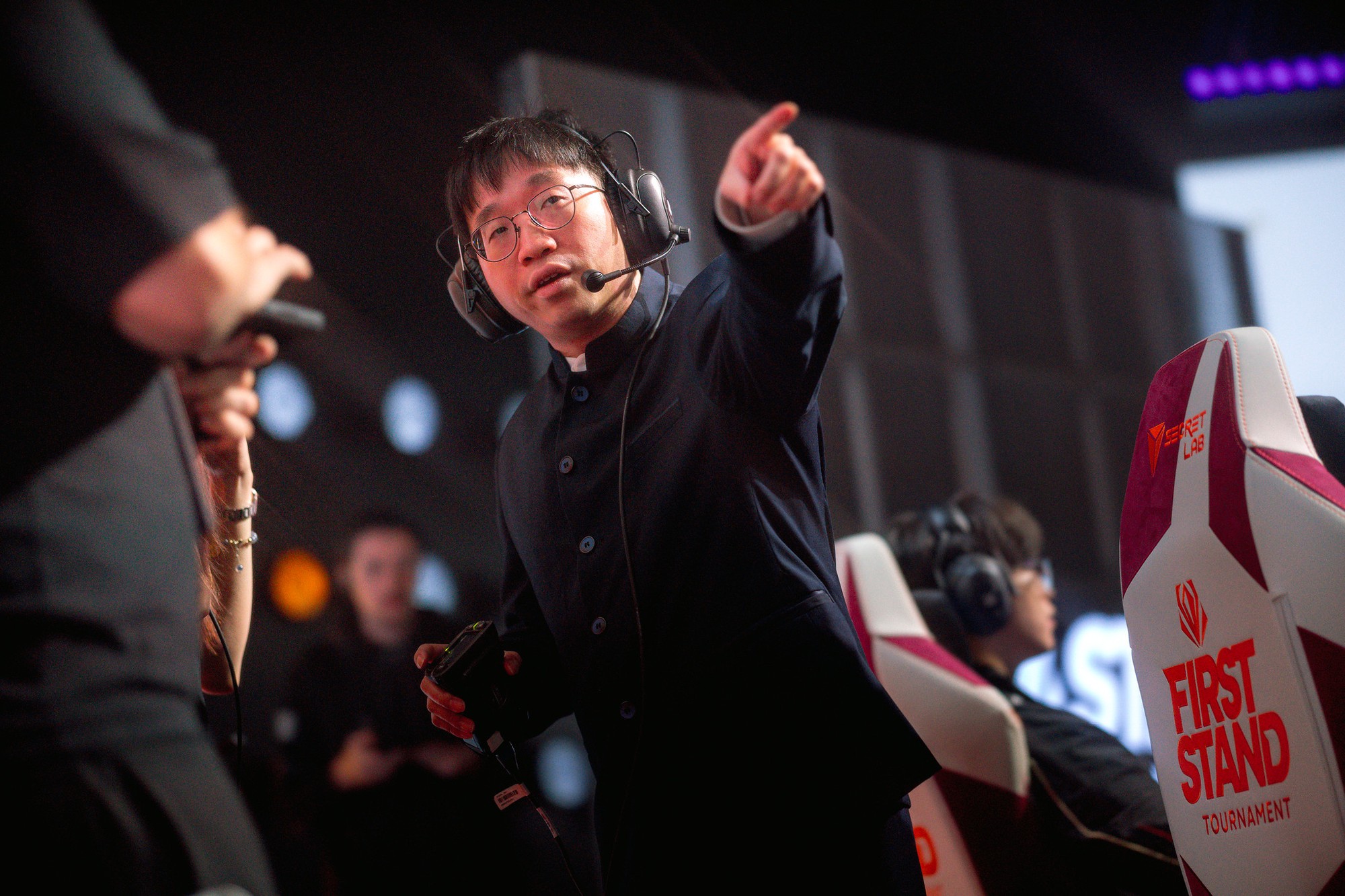 Coach Tabe praises T1 profusely.