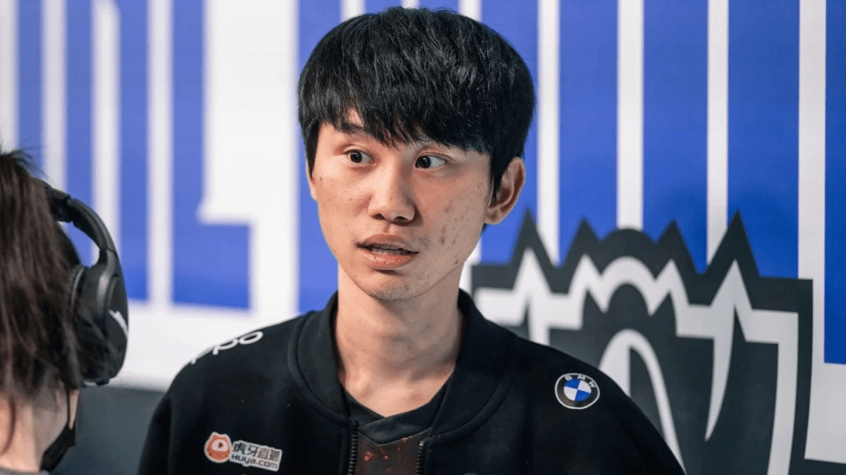 The reason is his tendency to compare League of Legends and DOTA 2 in a way that undermines Riot's game.