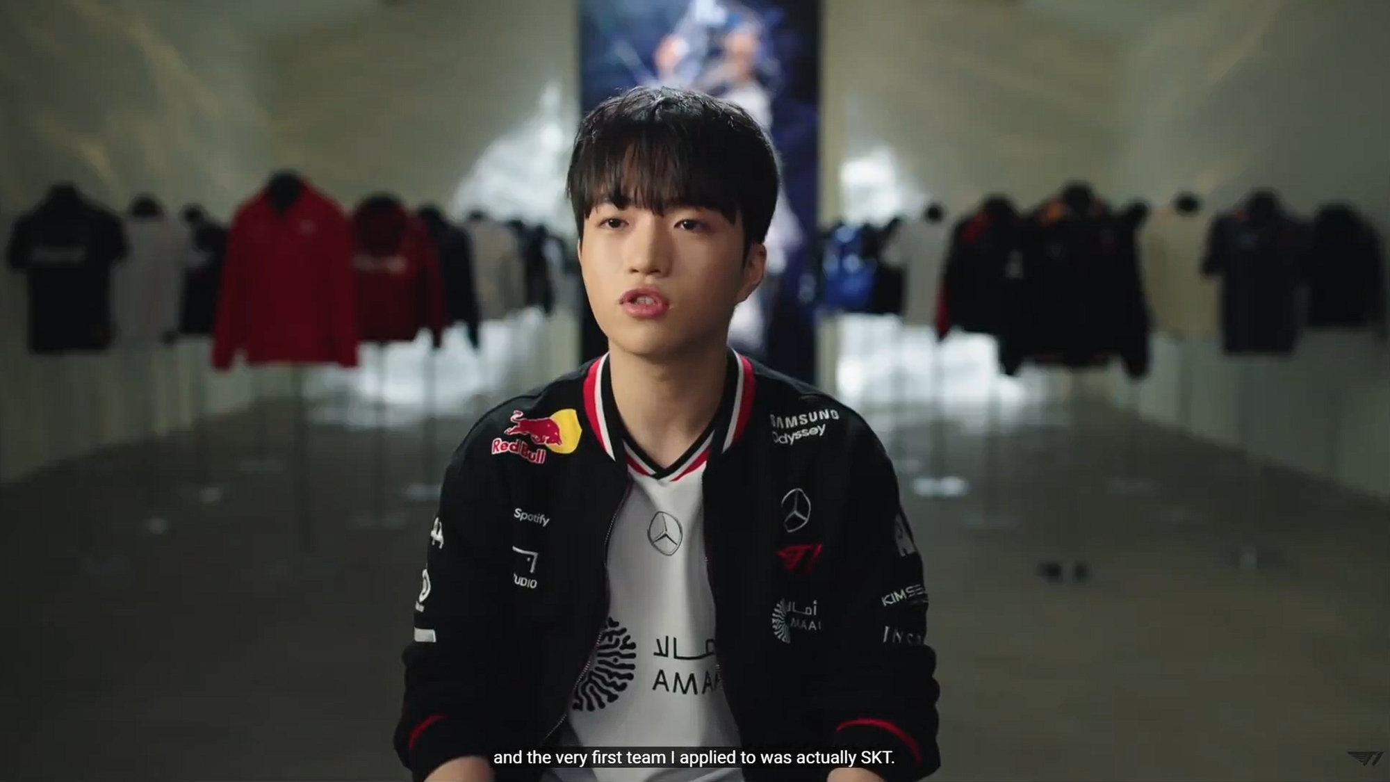 Keria trialed with SKT T1 but was not recruited into the academy team.