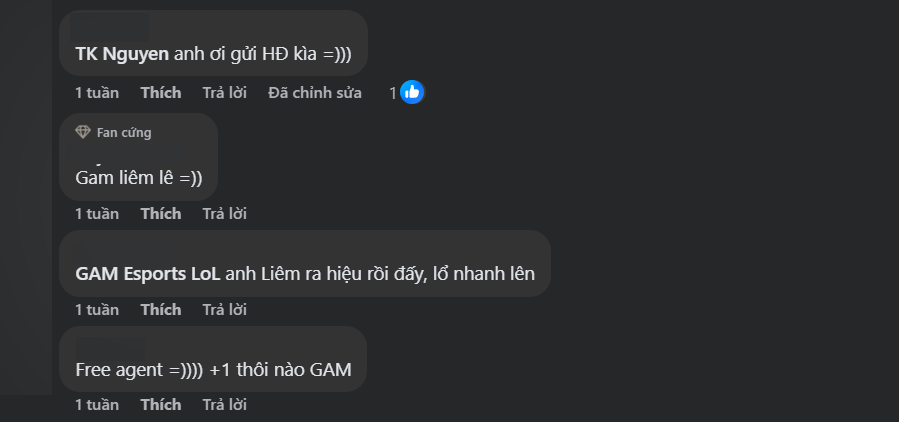 Many previously believed Quang Liêm would join GAM.