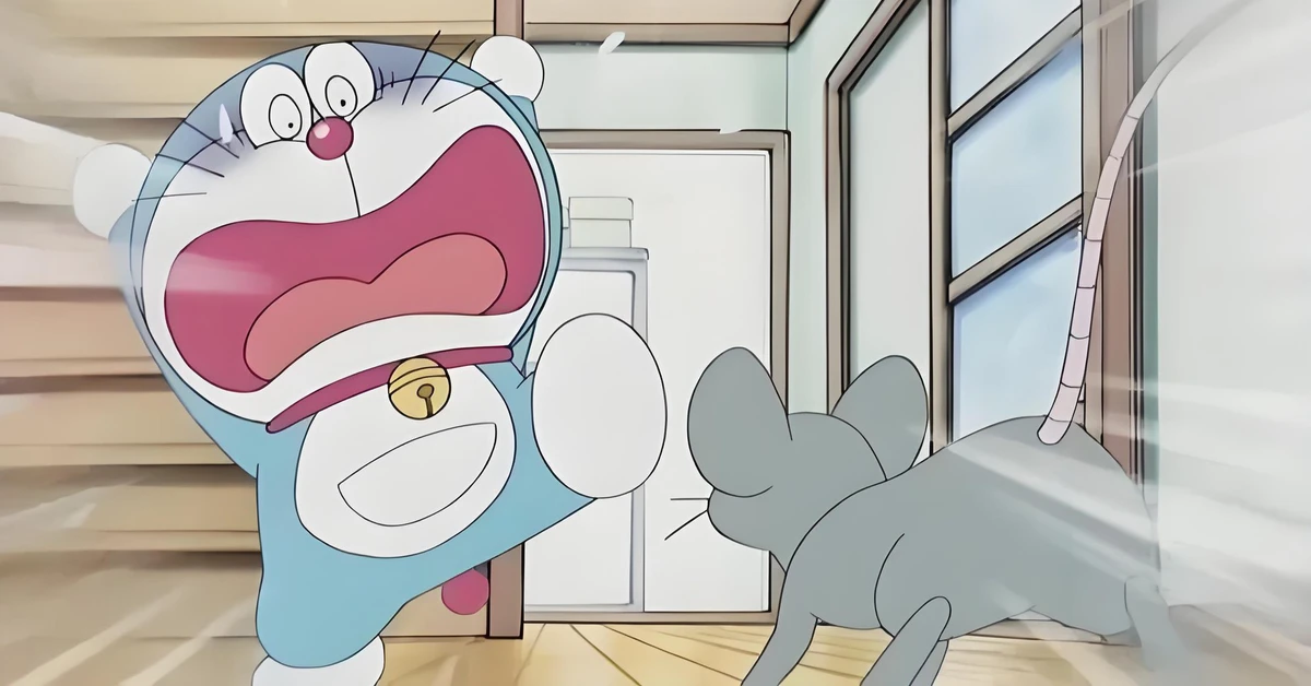 Doraemon not only hates but truly fears and despises mice.