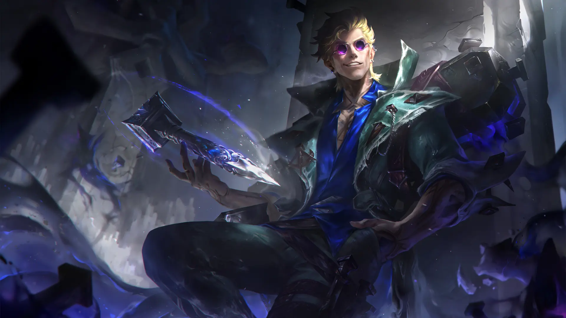 New champion Locke.