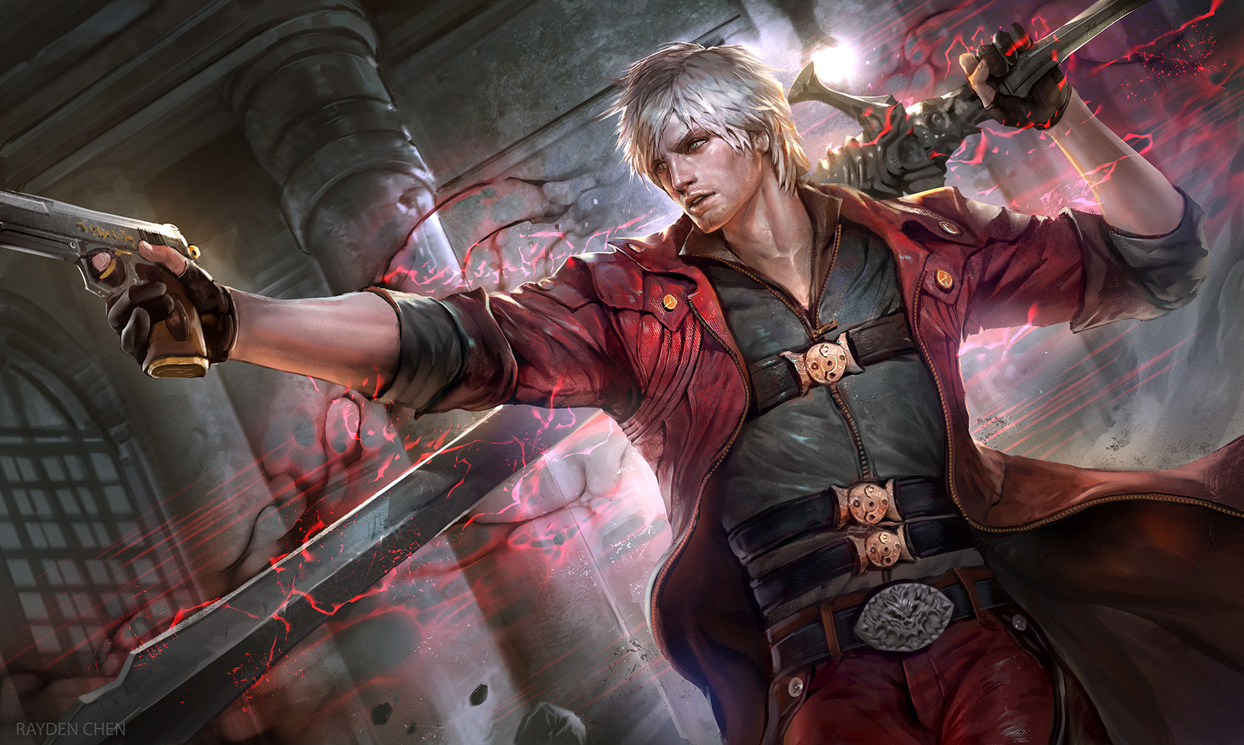 Dante in Devil May Cry.