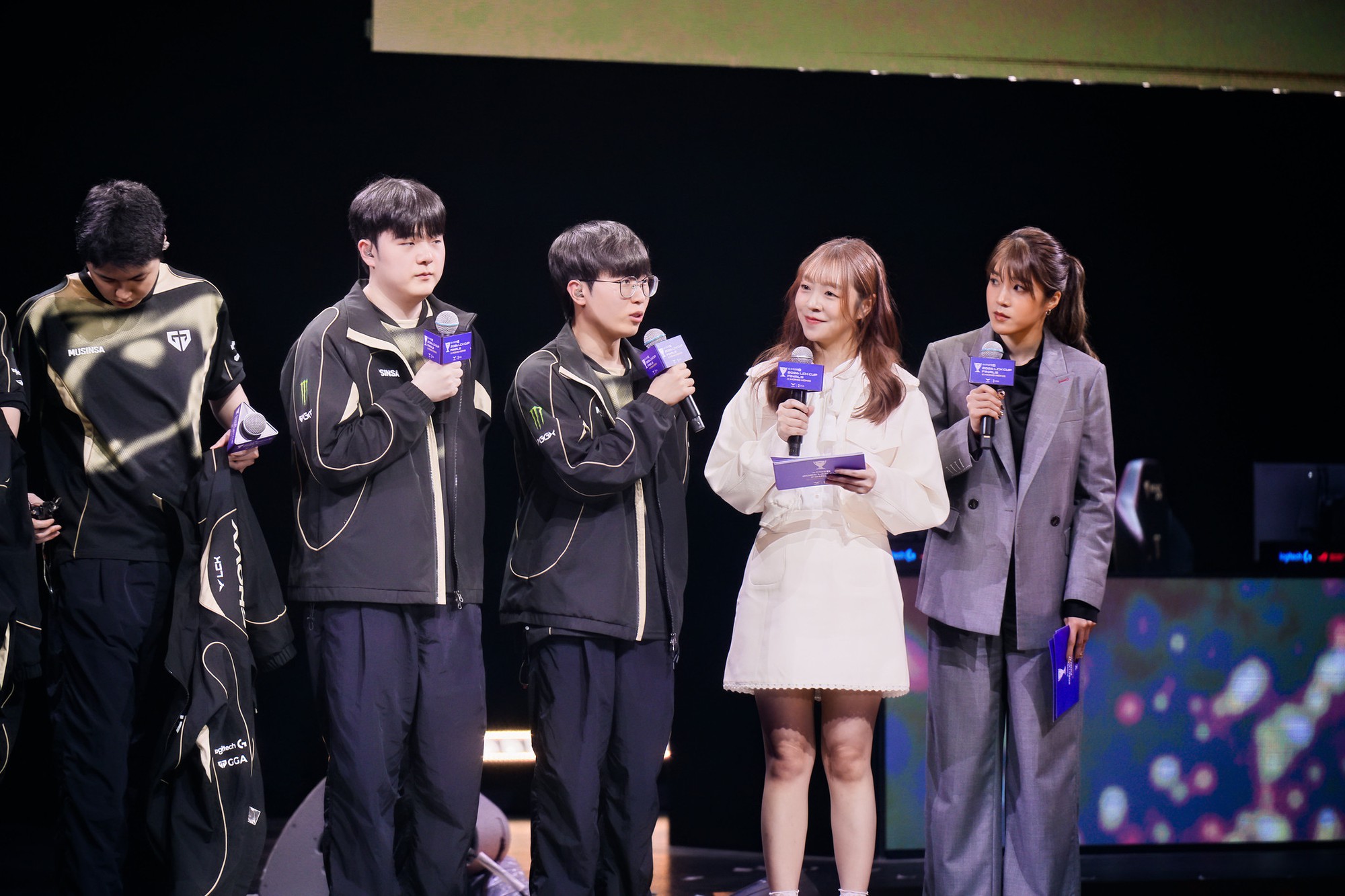 MC working during the LCK Cup 2026 final.